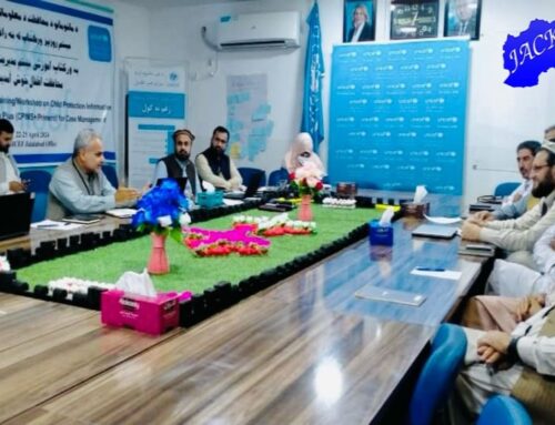 Nangarhar JACK Provincial office had a meeting with UNICEF
