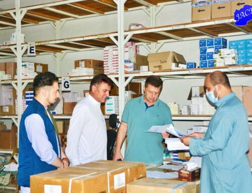 UNICEF monitored Kunduz HER project pharmacy stock